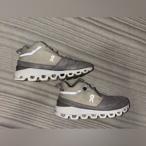 On Running On Cloud Women’s Size W6, Cloud High Sneaker, Glacier Gray, pre-Owned